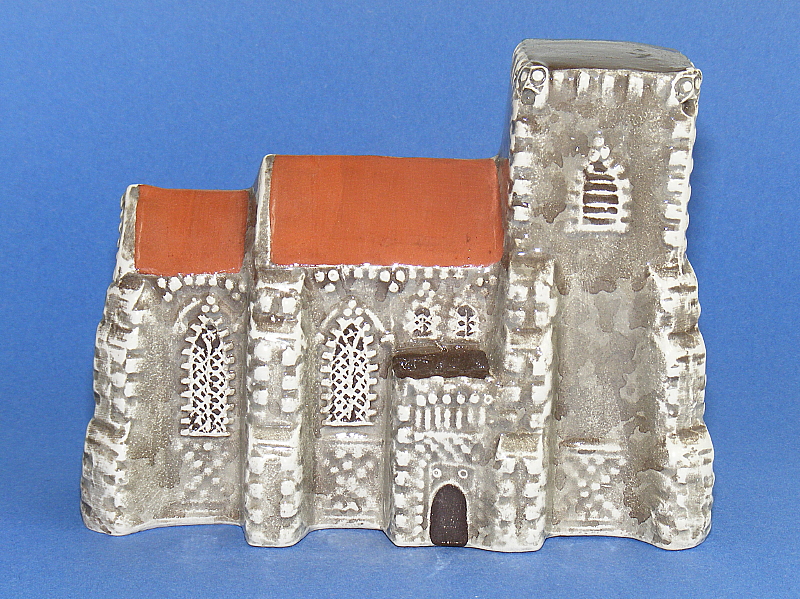 Image of Felsham church made by Mudlen End Studio